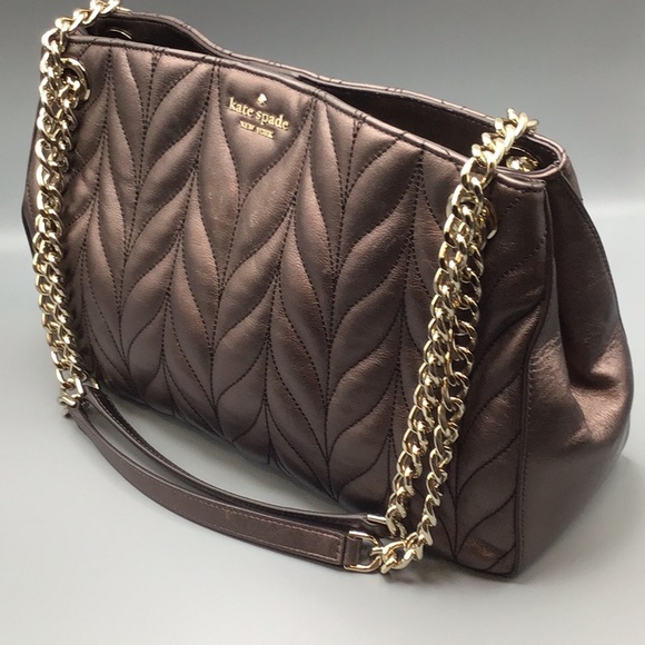 KATE SPADE ♠️ NEW YORK Briar Lane Quilted Medium Convertible Shoulder Bag - Picture 6 of 17